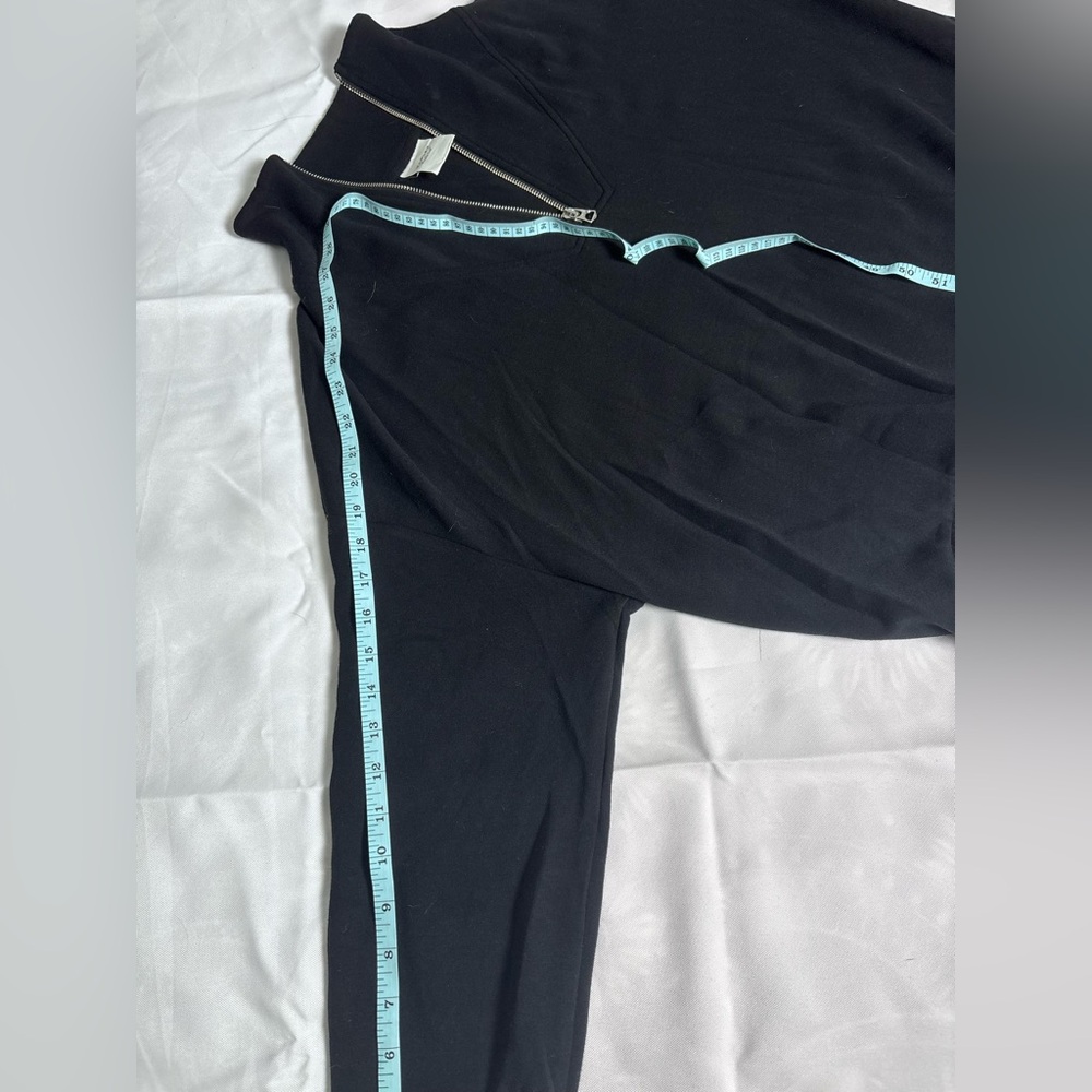 Varley DoubleSoft Black Half Zip Pullover Sweatsh… - image 8